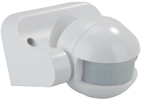 UNITEC Bewegungsmelder 180°, 1000W, Weiß