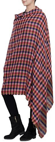 100% Kaschmir Handarbeit im Kashmir (Geschenk Kasten) Ultra Weich Warm Superfein wickeln Pashmina Schal Rosa Mehrfarben