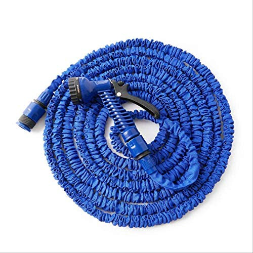 Vimmor 150ft Erweiterbarer Gartenschlauch Magic Flexibler Wasserschlauch Bewässerungsschläuche Rohr Mit Spritzpistole Autowaschanlage 150ft-Blau