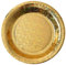 SANTEX 7189-3, Sachet de 10 Assiettes Etincelantes métal Or