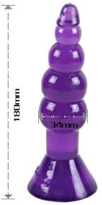 Baile Anal Climax Happens Anal Plug 17cm 150g