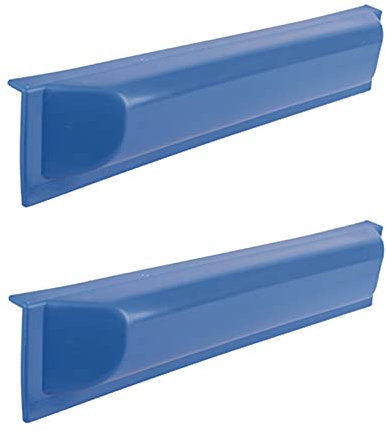 MOTIVEX Stegfender Set 2 Stück - 50x7x10cm gerade (Blau)