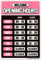 GEEKBEAR Panneau d'heures d'ouverture (Rose) - Panneau d'heure d'ouverture - Panneau d'heures de magasin - Panneaux d'heures d'ouverture pour les entreprises - Panneau ouvert avec heures