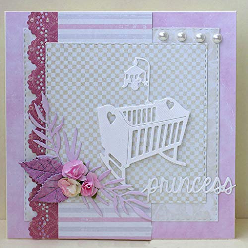 YUZI Baby Carriage Metall-Stanzformen Schablone DIY Scrapbooking Album Stempel Papier Karte Prägung Handwerk Dekor