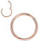 1 pièces 20G 18G 16G 6/7/8/9/10mm Cartilage Tragus Helix Boucle d'oreille Hoop Anneaux de nez en acier inoxydable Piercings de nez Helix Conch Septum Bijoux - Argent/Or/Or Rose