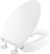 Kohler Hyten Elevated Quiet-Close Elongated Toilet seat, White