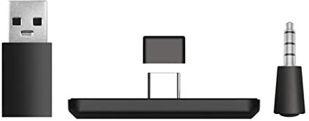 Nikou PS4 Bluetooth Adapter, Wireless PS5 Bluetooth 5.0 Audio Receiver Transmitter PC Game Music Adapter for Headphone