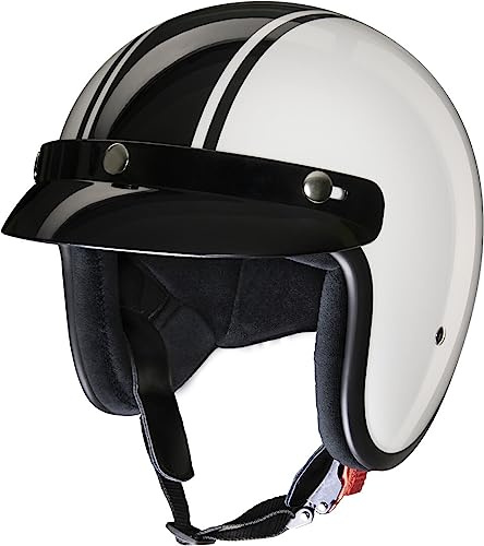 Redbike RB-675 Jethelm (White/Black,XL (61/62))