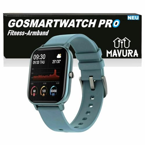 GOSMARTWATCH PRO Smartwatch Bluetooth Fitnesstracker Fitness Armband