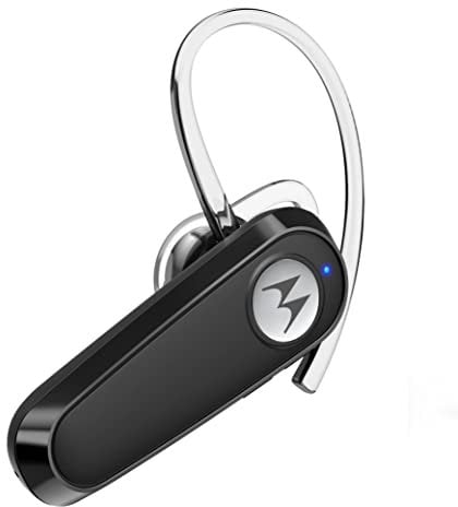 Motorola Sound - Auricular Bluetooth HK126, Auriculares Inalámbricos Mono Bluetooth Intrauditivos con 8 Horas de Tiempo de Conversación, Compatible con Asistente de Voz, Conexión a 2 Dispositivos