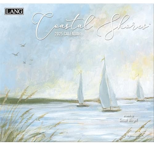LANG Coastal Shores 2025 Wandkalender (25991002023)