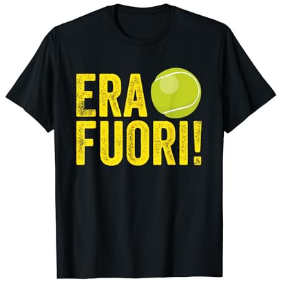 Tennista Divertente Tennis Era Fuori Sports Maglietta