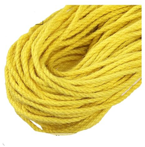 Yurosiay 5mm Juteschnur Farbig Garten Kordel Jute-Schnur Bunte Bastelschnur Dekokordel Juteseil Natur Schnur Makramee Garn Hanfseil Kordel Jutekordel Deko Paketschnur