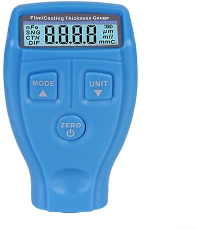Auto Handheld Paint Coating Dickenmessgerät, Autolack Dicke Tester, Tragbare Digital Auto Film Beschichtung Dicke Gauge Meter (Blau)
