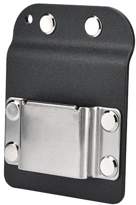 Drill Belt Holder, Stainless Steel Hook, Electric Drill Tape Measure Holder Belt Clip for Belts Width Up to 2 Inch Compatible with Impact Driver, Nailer