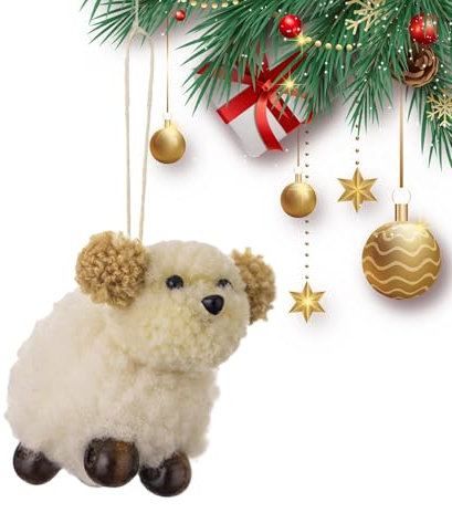 Christmas Ornaments for Dogs,Dog Ornaments for Christmas Trees - Felt Dog Ornaments for Christmas Tree | Home Party Decoration Ornaments for Trees