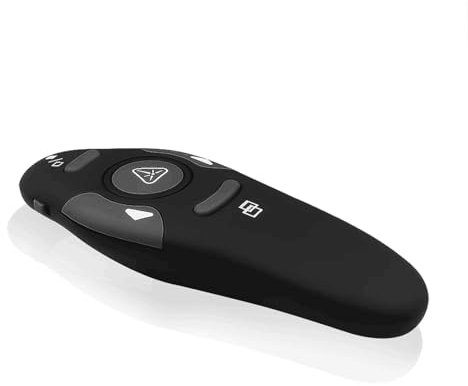 BODYA 2.4GHz Wireless USB Presenter PowerPoint Pointer Clicker Pen Laser PPT Remote Control with Red Light