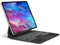 SENGBIRCH Magic Keyboard for iPad Air 13 (M3 2025/M2 2024) - UK Layout 7 Colors Backlit Touchpad Bluetooth Keyboard Case for iPad Pro 12.9 inch 6th/5th/4th/3rd, Black