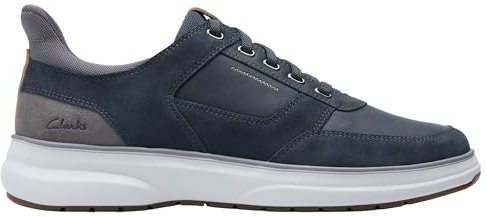 Clarks Mullan Easy Mens Navy Combi, 8