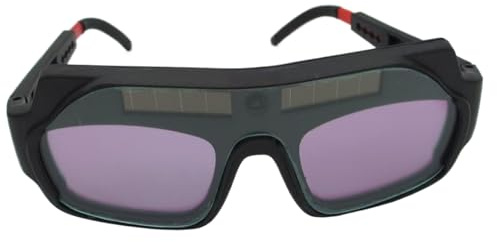 Qfdiwr Schweißbrille Automatisch Abdunkelnd | Schweißschutzbrille | Automatisch Abdunkelnde Brille Mit Farbtreue Für Schweißen Konstruktion Bogenholzverarbeitung Plasmaschneiden