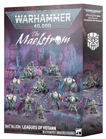 Warhammer 40.000 The Maelstrom Battalion Leagues of Votann 10 Miniatures Memnyr Strategist Hernkyn Pioneers Ironkin Steeljacks