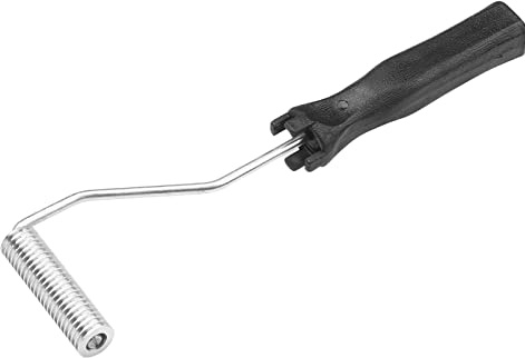 Acouto Kit d'outils de Rouleau en Fibre de Verre 3 Pièces, Outil de Palette à Bulles en Fibre de Verre, Kit de Rouleau de Peinture de Stratification pour Baignoire en de, Douche, Baignoire FRP Est