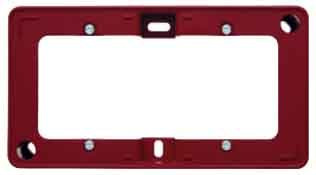 Caja mont. 2 el. Q1,Arsys rojo brillo