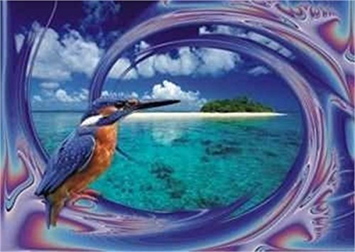 Ravensburger 19190 - Schillernder Eisvogel - 1000 Teile Puzzle