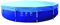 Jilong Pool-Abdeckung rund Abdeckplane für runde Frame Pool Gr. Ø 450-457 cm Stahlrohr Schwimmbecken Stahlrahmen Rundpool Schwimmbad Cover