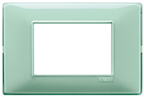 Vimar Placca 3 m, Reflex Menta