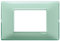 Vimar Placca 3 m, Reflex Menta