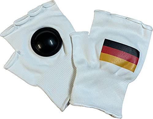 trends4cents Clip-Clappers Klatsch Handschuhe mit Deutschland Fahne Gr. Uni Fanartikel Fussball WM EM Support Fan