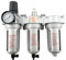 1/2 NPT MID FLOW Filter Regulator Coalescing Desiccant Dryer System For Compressed Air Lines, Poly Bowls, Great For Paint Spray And Plasma Cutter (MANUAL DRAIN)