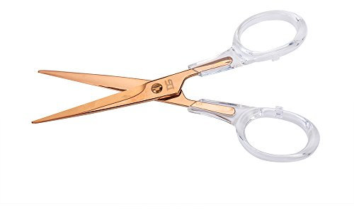 Forbici in oro rosa acrilico (16,5 cm) di Draymond Story - Regalo d'affari ideale