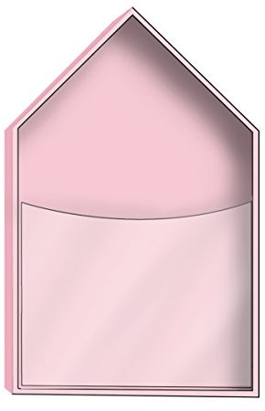 PPD Rosé Serviettenhalter, Servietten Halter, Serviettenbox, Holz / Acryl, Rose, 27.5 cm, 058102