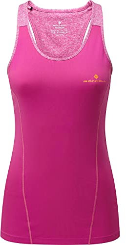 Ronhill Stride Tank Top - Rh-00375 Razzmatazz, Size 14