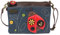 Chala Mini Crossbody Handy Geldbörse mit 2 verstellbaren Trägern, Marienkäfer, Small