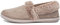 Skechers Damen Cozy Campfire Team Toasty Flache Hausschuhe, Dark Taupe Microfiber Suede Faux Fur Line, 40 EU