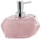Gedy Chanelle Dosatore di sapone, resina, Rosa, 7,8 x 11,5 x 12,6