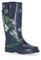 Trespass Femme Elena Botte de Pluie, Humming Bird Print, 37 EU