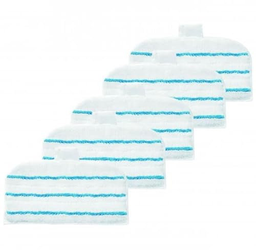 GDE - LOT DE 5 LINGETTES PATINS POUR NETTOYEUR STEAM MOP BLACK + DECKER