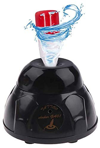 Tattoo Ink Shaker, Tattoo Pigment Ink Vortex Mixer Electric Shaker Stirrer Vortex Paint Mixer For Nail Tattoo Ink Polish Shaker Vortex Mixer Gel Vortexer Mixer Black