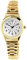 Just Watch Damenuhr Edelstahl Zugarmband 18cm ⌀27,5mm 14mm goldfarbig Luminazeiger gut lesbar 24 Std Geschenkidee Frauen