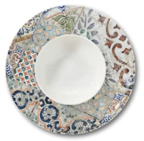CONFEZIONE 6 PIATTI ALCAZAR NAPOLI - K-BOWL CM 27,5 4488-Z62