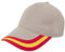 Makio Gorra Bandera de España Regulable Padel Golf Tenis. Gorra 5 Paneles 100% algodón Peinado (Crudo)