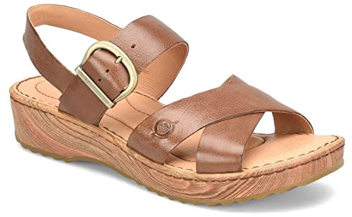 BORN Damen Aida Sandale, Braun, 42 EU