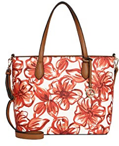 L. CREDI Handtasche Jasmin mit Label-Applikationen Damen