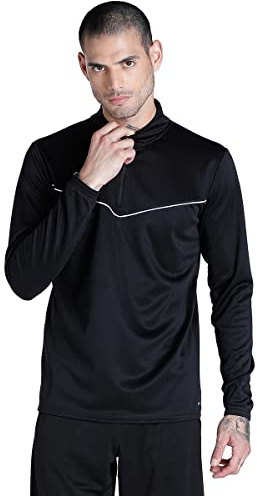 Puma Herren Teamrise 1/4 Zip Top T-Shirt