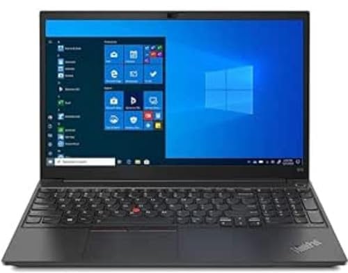 LenovoThinkPad E15 Gen 4 - Ordenador Portátil 15.6 FHD, (Intel Core i5-1235U , 8GB RAM, 256 SSD, Integrated Intel Iris Xe Graphics, Windows 11 Pro 64), Black -Teclado QWERTY Español