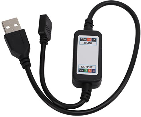 RGB Controller Remote Light,USB LED RGB Controller, LED Strip Light Dimming Controller RGB Bluetooth Music Controller für Hotels Bars KTV Home, USB-LED-RGB-Controller RGB-Bluetooth-Musik-Control